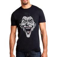 T-Shirt Noir Homme Dc Comics Joker Lines pas cher