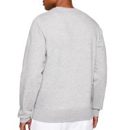 Sweat Gris Homme New Balance Essentials Stacked MT03560AG vue 2