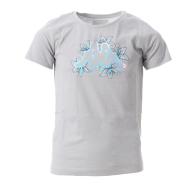 T-shirt Gris Fille Kappa Celeste pas cher
