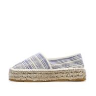Espadrilles Blanches/Bleu Femme Pare Gabia Aduna pas cher