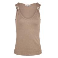 Débardeur Beige Femme Morgan DNOEMI vue 3