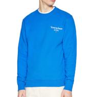Sweat Bleu Homme Tommy Hilfiger Entry pas cher