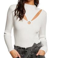 Pull Blanc Femme Morgan Meline pas cher