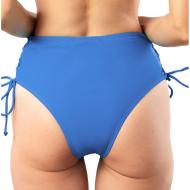 Bas de Bikini Bleu Roi Femme Sun project Tanga Haut vue 2