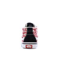 Baskets Rouge/Noir Enfant Vans Td Sk8-mid Reissue V Logo vue 3