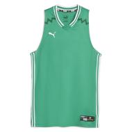 Débardeur de Sport Vert Homme Puma Hoops