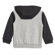 Survêtement Gris/Noir Garçon Adidas IV7388 vue 2