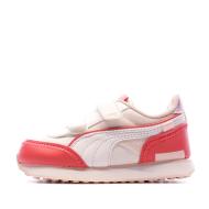 Baskets Rose fille Puma Rider pas cher