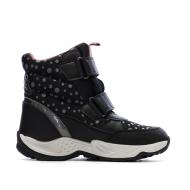 Après Ski Noir/Mauve Fille Geox Sentiero vue 2