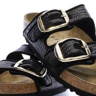 Sandales Noires Femme Birkenstock Arizona Big Buckle vue 7