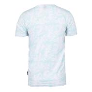 T-shirt Blanc/Turquoise Homme La Maison Blaggio Fleur vue 2
