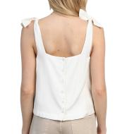 Top Ecru Femme An'ge Alma vue 2