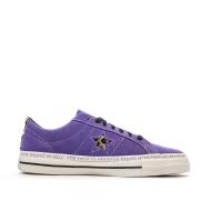 Baskets Violettes Homme Converse One Star Pro vue 2