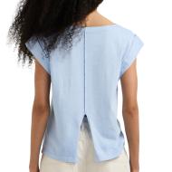 Women’s Blue T-shirt, Pepe Jeans Cayetana Photo of the Espace des Marques %store% store - view of %key%
