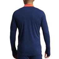 Manchester United Sweat Training 1/4 zip Marine Adidas Tiro 24 vue 2