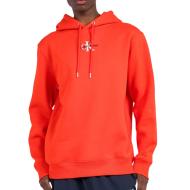 Sweat à Capuche Rouge Homme Calvin Klein J30J323749 pas cher