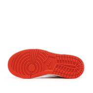 Baskets Orange/Noire Garçon Nike Dunk Low vue 5