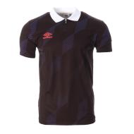 Polo Noir/Bleu Homme Umbro King 22e pas cher