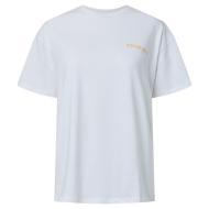 T-Shirt Blanc Femme Pieces Fasty Oversize pas cher