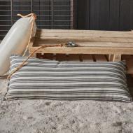Coussin Gris/Beige Rayures Today 35x80 cm pas cher