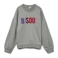 Sweat Gris Femme Vero Moda Botra pas cher