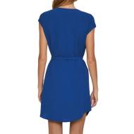 Robe Bleu Femme Vila Josa Jahula vue 2