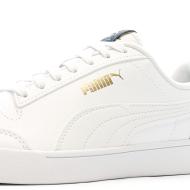 Baskets Blanche/Doré/Bleu Homme Puma Shuffle vue 7