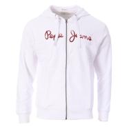 Sweat Blanc Homme Pepe jeans Alber pas cher