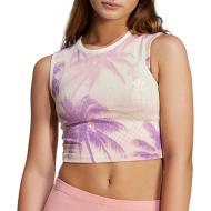 Débardeur Rose Femme Adidas Crop Tank pas cher
