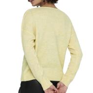 JDY Elanora Women's Yellow Sweater Photo of the Espace des Marques %store% store - view of %key%