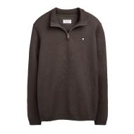 Pull 1/4 Zip Marron Foncé Homme Teddy Smith Marty 2 pas cher