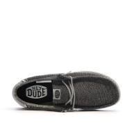 Chaussures Grises chiné Homme Hey Dude Wally Sport Mesh vue 4