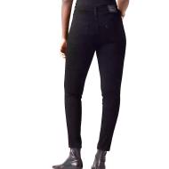 Jean Skinny Noir Moyen Femme Levi's 721 vue 2