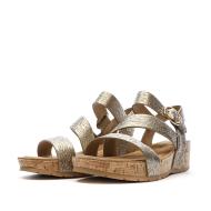 Sandales Dorées Femme Chattawak Lilou vue 6
