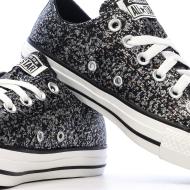 Baskets Noir/Argent Homme Converse Chuck Taylor All Star Glitter vue 7