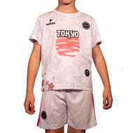Ensemble Blanc/Rose Enfant Sport Zone Tokyo pas cher