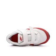 Baskets Blanc/Rouge Garçon Nike Nike Air Max Systm vue 4