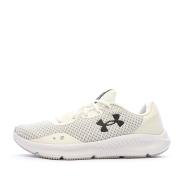 Chaussures de Running Blanches Femme Under Armour Charged Pursuit 3 pas cher