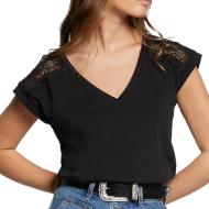 T-shirt Noir Femme Morgan Deci