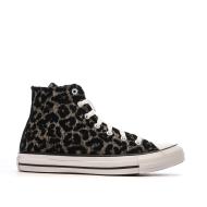 Baskets Noires Léopard Femme Converse Chuck Taylor All Star vue 2