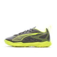 Chaussures de football Gris/Vert Garçon Puma Ultra 5 Play