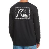 T-shirt Manches Longues Noir Homme Quiksilver The Original vue 2