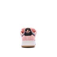 Campus Baskets Rose/Noir Femme Adidas vue 3