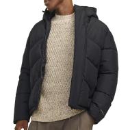 Doudoune Noire Homme Jack & Jones World Puffer pas cher