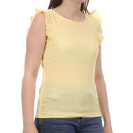 Top Jaune Femme Vero Moda Elisa