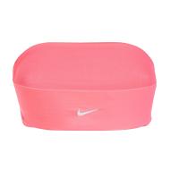 Haut de maillot de bain Rose Fluo Femme Nike Bandeau Bikini Top vue 2