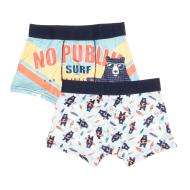 X2 Boxer Bleu/Blanc Garçon No PublikSurf pas cher