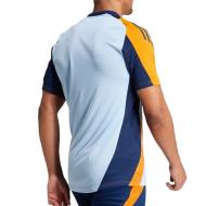 Real Madrid Maillot Training Bleu/Orange Homme Adidas 2024/2025 vue 2