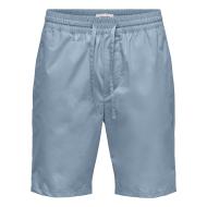 Short Bleu Homme Only & Sons Slive pas cher