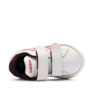 Baskets Blanches/Rouges Fille Adidas Grand Court Minnie vue 4